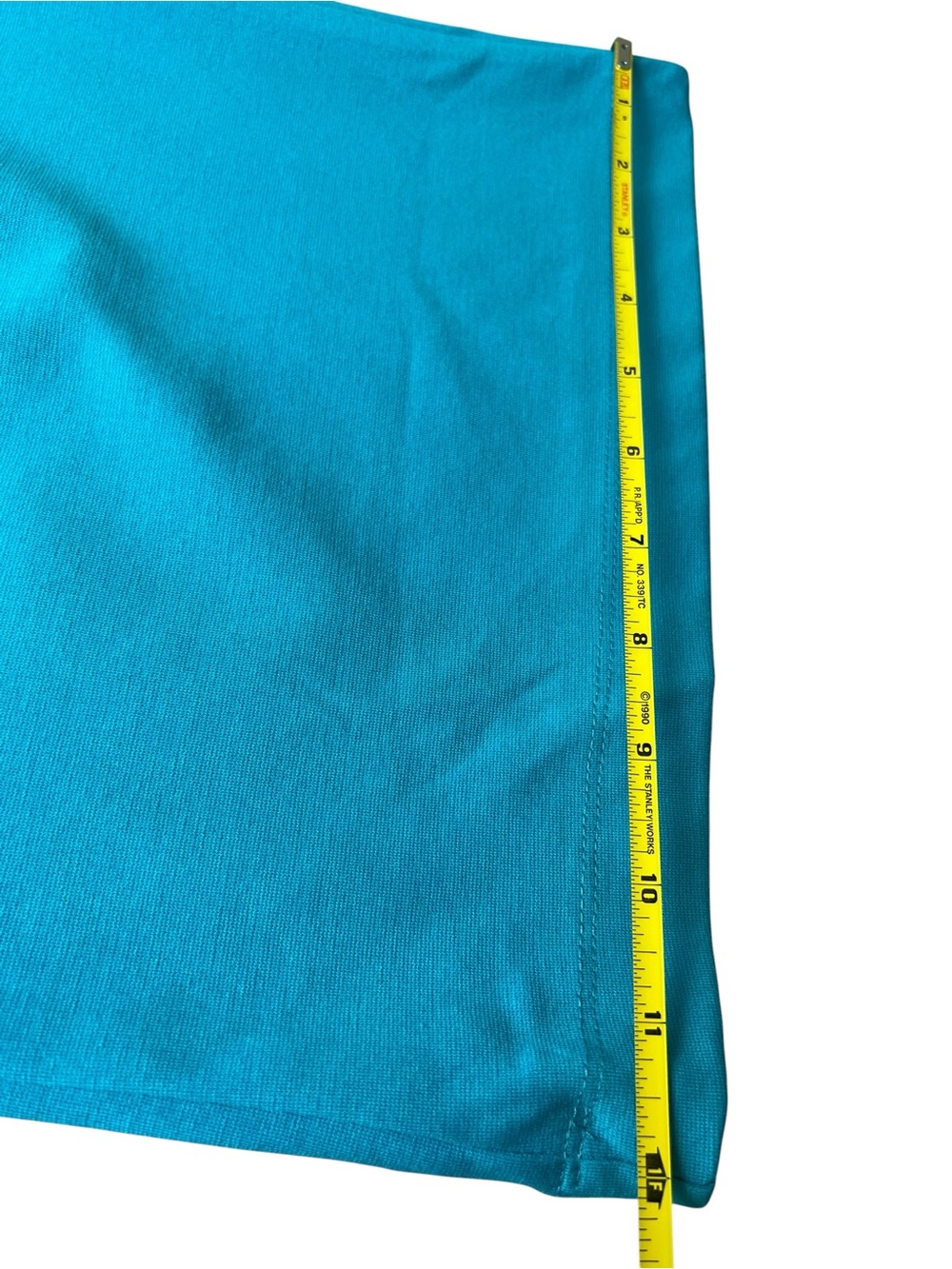 Dear Scarlett NWT Women’s XL Wide Leg Pull On Cropped Teal Pants - Picture 8 of 8